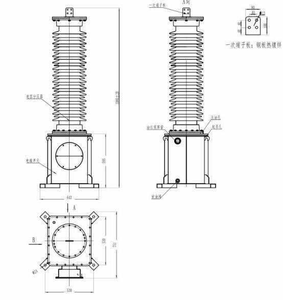 110 Kv Pt Vt Voltage Transformer